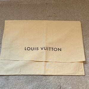 Louis Vuitton Tan dust Bag